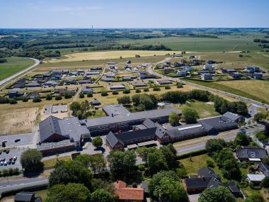 Limfjordsskolen - luftfoto